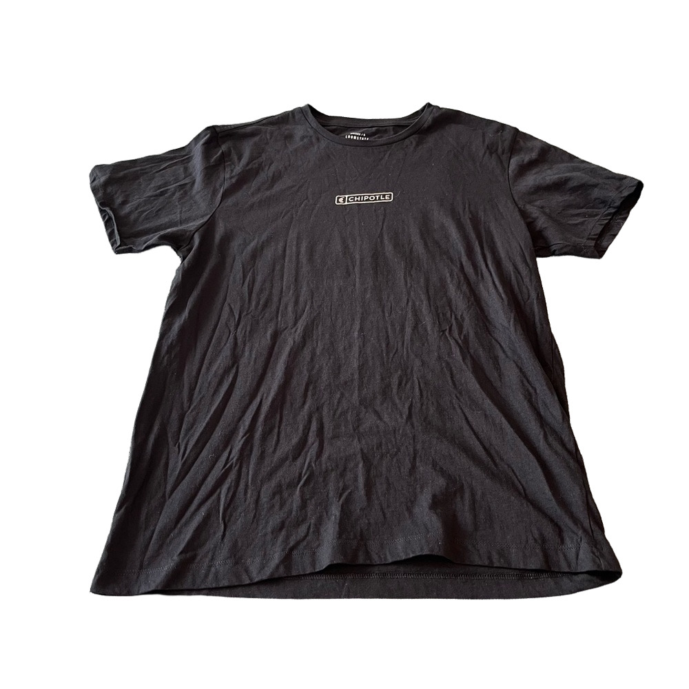 Chipotle Tee Black Size Small Unisex
